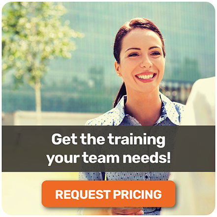 Get the training your team needs! Request pricing.