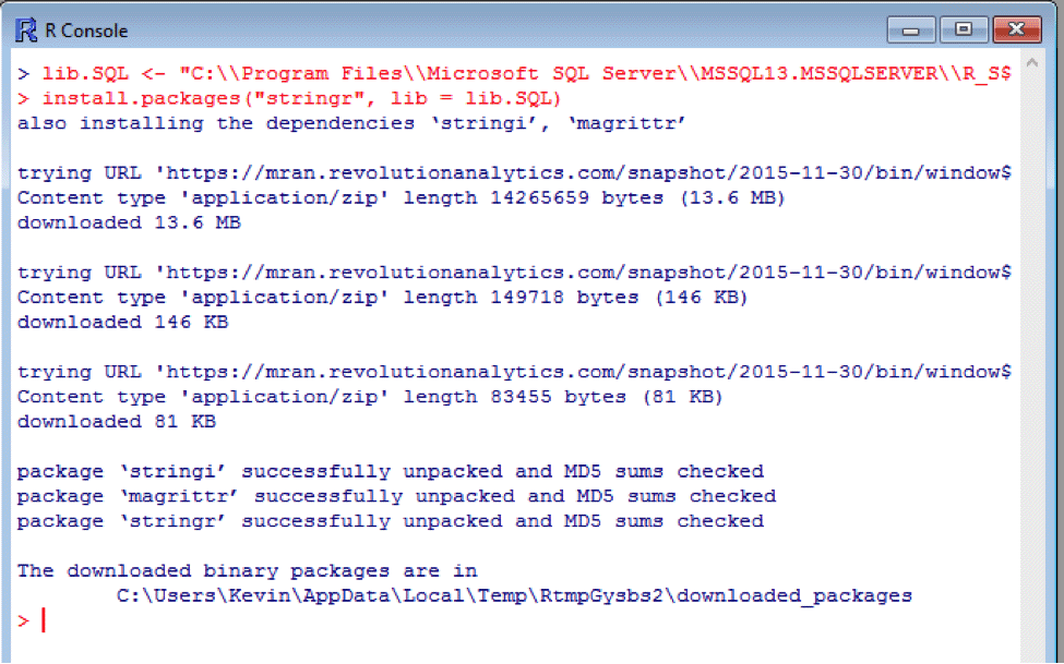 how to install package in r from zip file