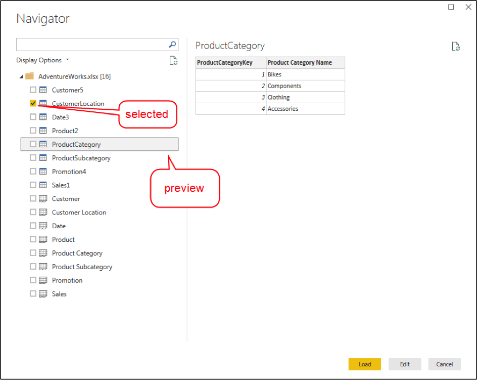 Excel Navigator