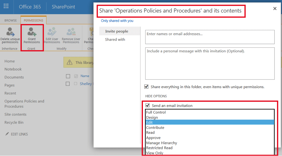 Grant Permissions