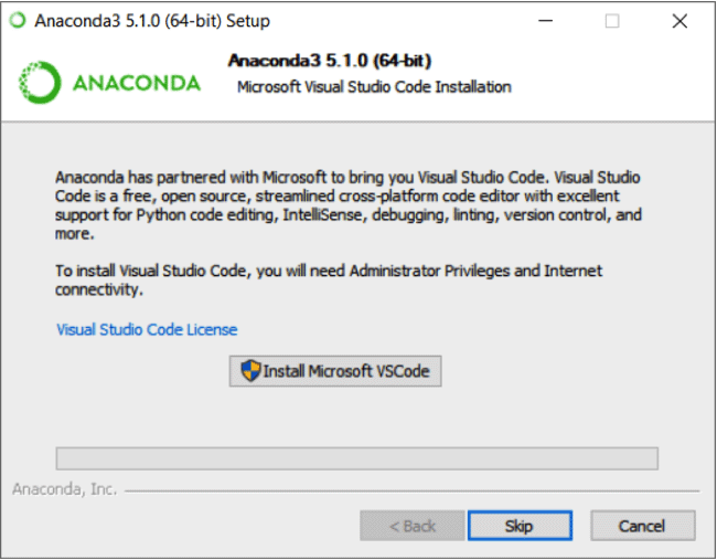 Anaconda Visual Studio Code