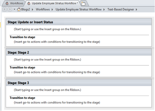 Stages