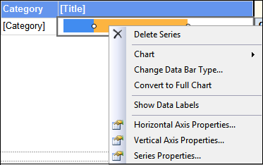 Figure 7: Data Series Menu