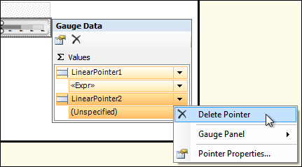 Figure 22: Delete Pointer Option