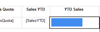 Figure 29: Data Bar Drop Location