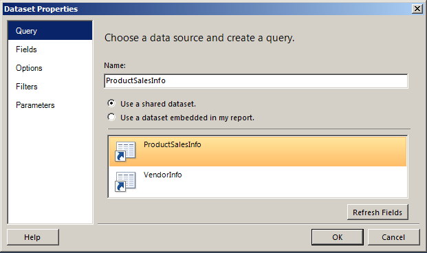 Figure 51: Dataset Properties