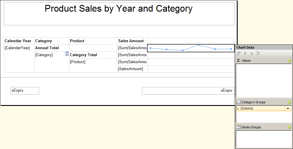 Figure 65: Chart Data Window