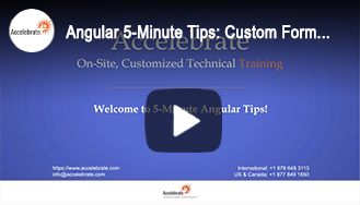 Angular 5-Minute Tips: Custom Form Control