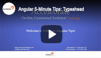 Angular 5-Minute Tips: Typeahead