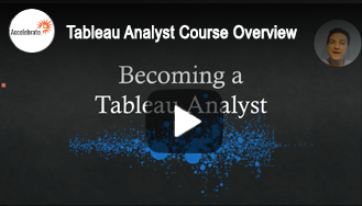 Tableau Analyst Course Overview