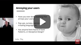 Webinar - User Experience (UX) and Marketing